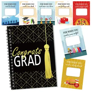 Graduation Gift Card Booklet 7x5in – 20 Page Congrats Grad Organizer Album