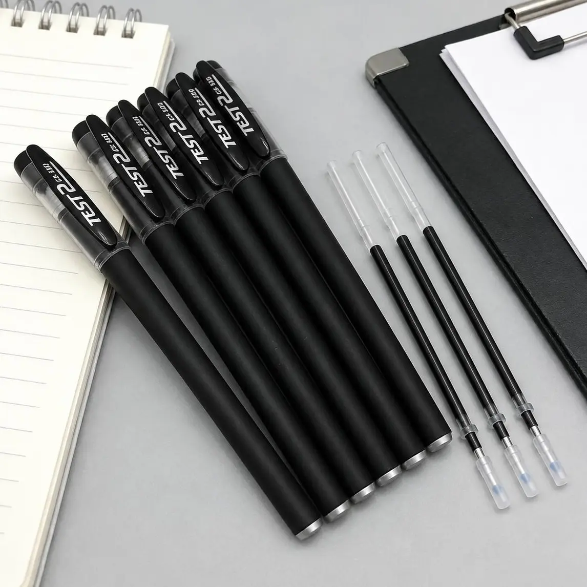0.5mm Black Gel Pen, Writing Pen for Business Signature Students Home and Office,School Accessories Stationery, Multiple Pack Options Supplies Back To School Supplies,Fall Decor,Office Accessories