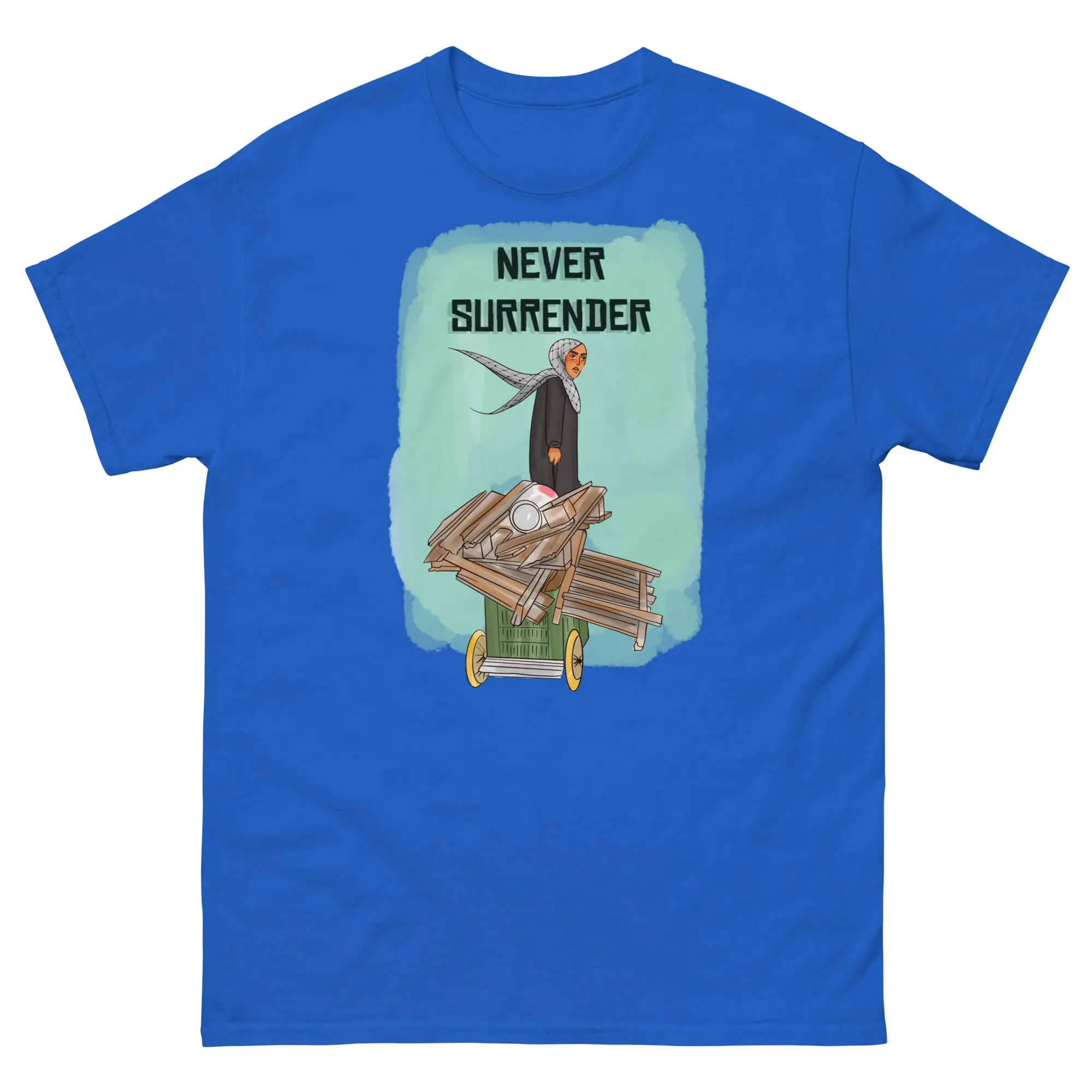 Unisex Classic T-Shirt - Never Surrender Artwork