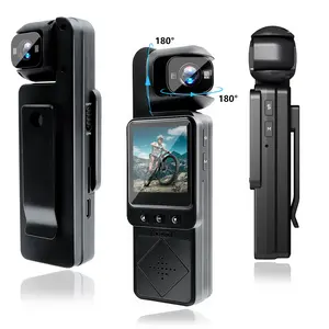 Vlogging Camera for YouTube Action Camera with 180° Rotatable Lens Video Camera 1080P HD Video Recording Camera Pocket Camera Video&Video Blog, Vlogging Camera,Portable Sport DV Portable Handheld Camera Recorder,Streaming Camera for Content Creator