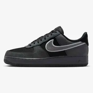 Nike Men’s Lifestyle Sneakers – Black Low-Top Casual Shoes, Lightweight Cushioned Comfort, Durable Rubber Traction Outsole, Everyday Streetwear Versatile Trainer IB6842-002