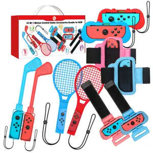 for Nintendo Switch Accessories,10 in 1 Switch Sports Accessories Bundle,Family Accessories Kit for Nintendo Switch Sports Games 2024