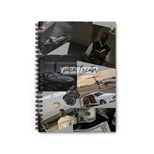 A Successful Content Creator Planner - Spiral Notebook