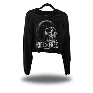 RIDE FREE CROP LONG SLEEVE