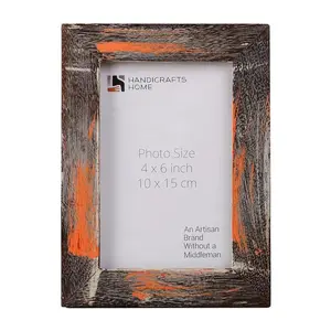 Handicraft Home Handmade Driftwood Sahara Picture Frame Wood Inlay Multicolor– 3 sizes