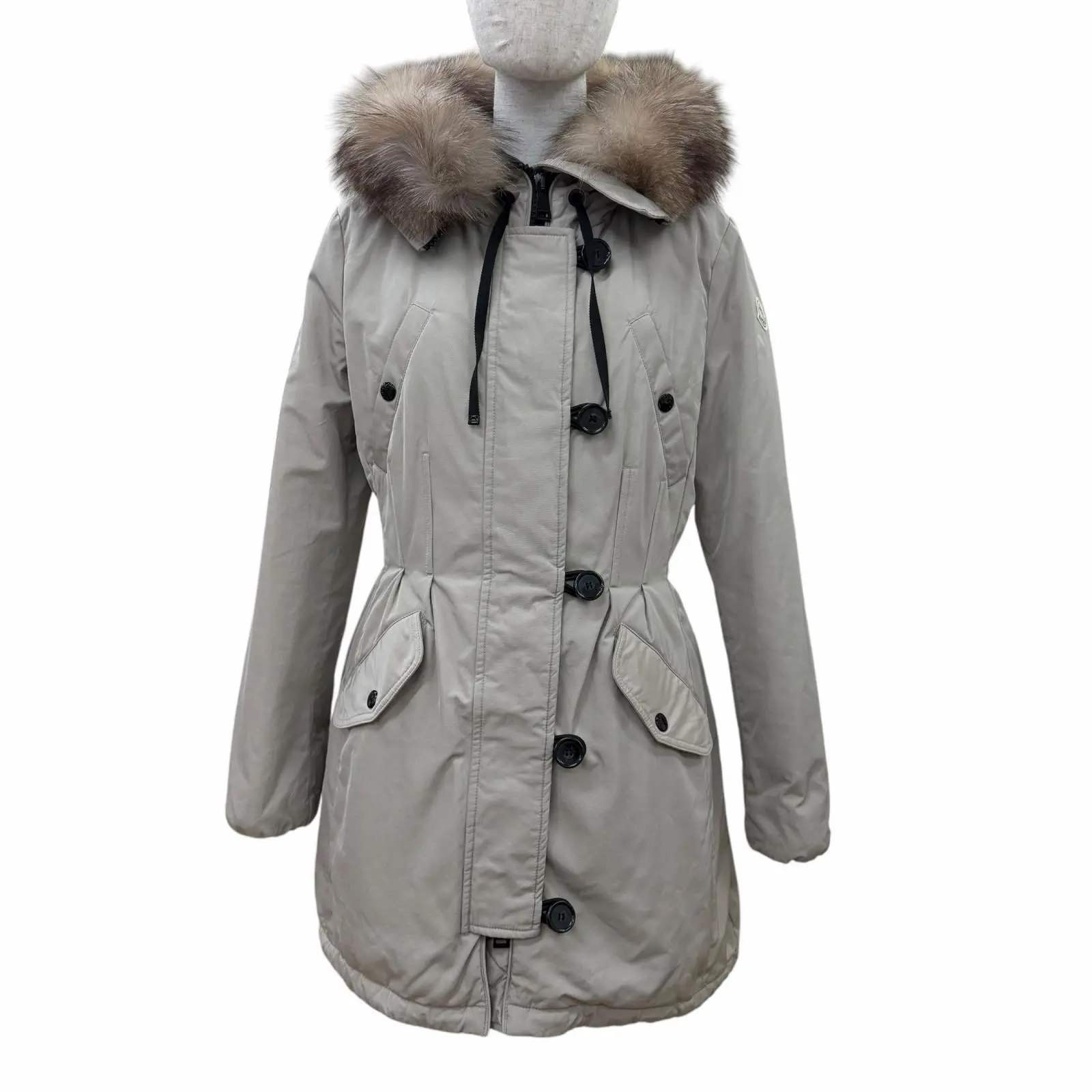 Pre-owned MONCLER Polyester Small Leather Goods Aredhel Down Coat