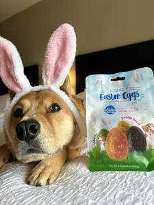 Durkha Edible Easter Eggs - With a Surprise Cheese Treat Inside