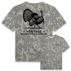 Best Seller Camo Tee  Heritage Waterfowl Shirt | Premium Quality Outdoor Style