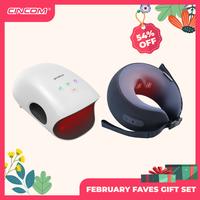 White Hand Massager+Midnight Blue Neck Massager