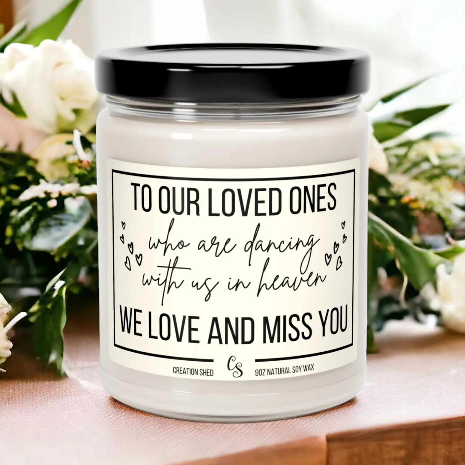 Candle for Loss, Wedding Memorial Candle, Prayer Candle for Wedding, Loss of Loved One, Wedding Candle, In Memory Wedding Candle, Grief Gift