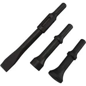 Astro Pneumatic Tool AO49803 0.498 in. Shank Chisel & Hammer Bit Set