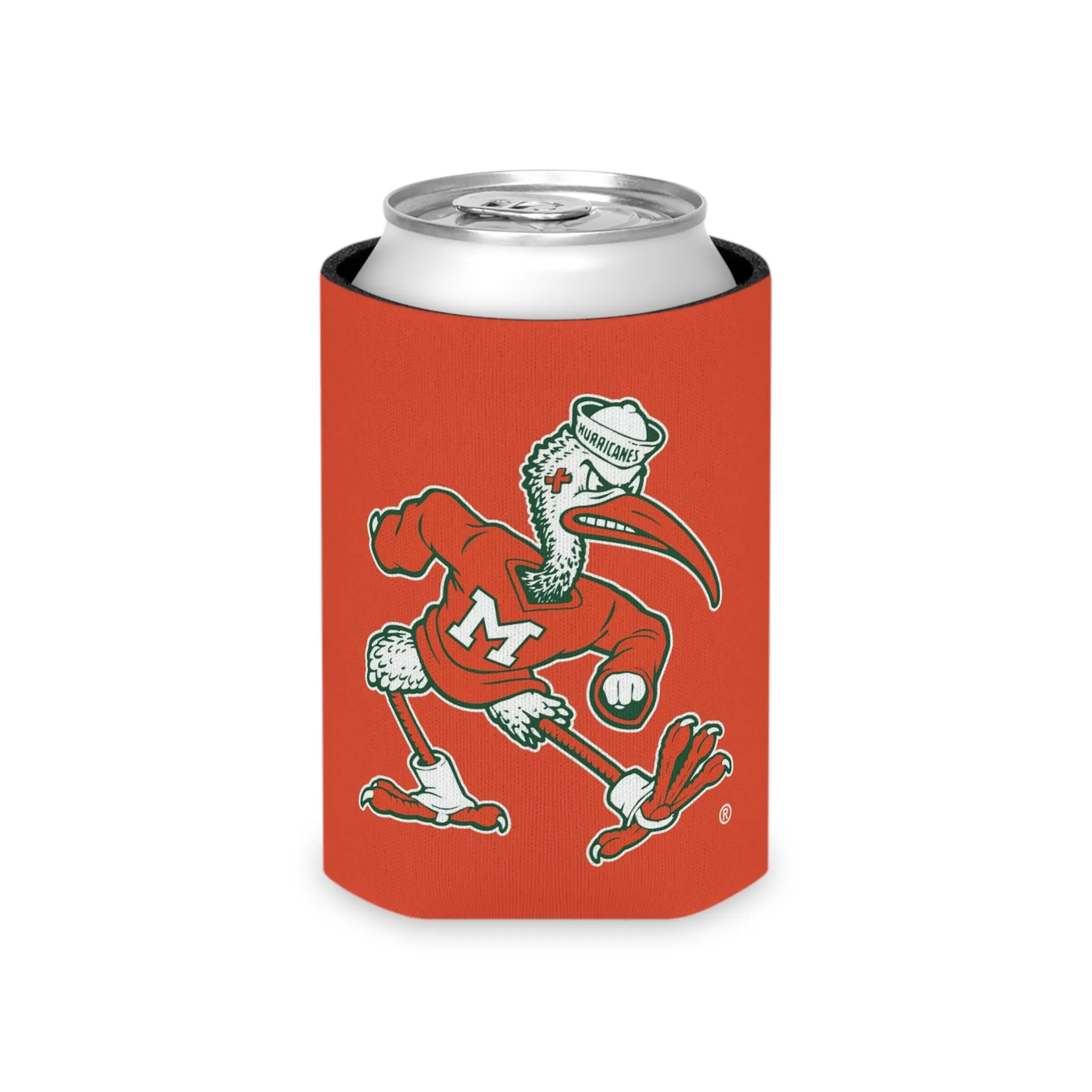 New 2026 Football Can Cooler, Miami Football Koozie