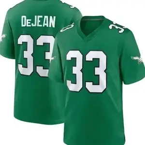 Full Print DeJean #33 Jersey Shirt, America Football Jersey, Sport Clothing, Football Uniform, Jersey For Football Fans, Gift for him G