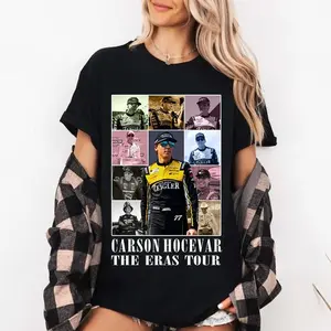 [Sale up to 50%] [Free Ship] Carson Hocevar 2026 NASCAR T-Shirt, Carson Hocevar Shirt, NASCAR Shirt Era Tours