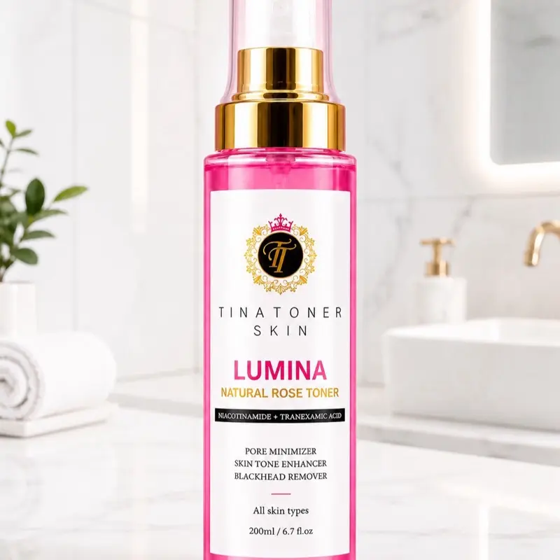 TINA TONER LUMINA ROSE FACE TONER ( sensitive skin) TINA TONER LUMINA ROSE FACE TONER ( sensitive skin)