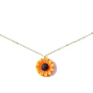 Sunflower Necklace