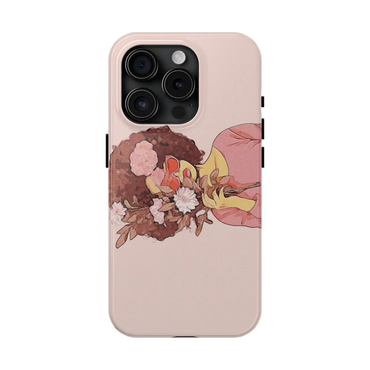 "Kisha" - Bold & Beautiful Tough Phone Case | Ultimate Protection Durable Wireless Handheld Cover Protector Cellphone