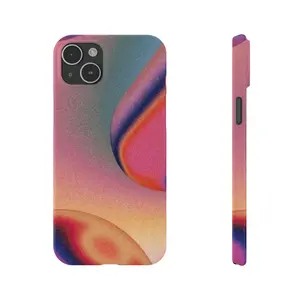 Abstract Aura Phone Case Accessories Durable Protection Wireless Cover Handheld Protective Casing