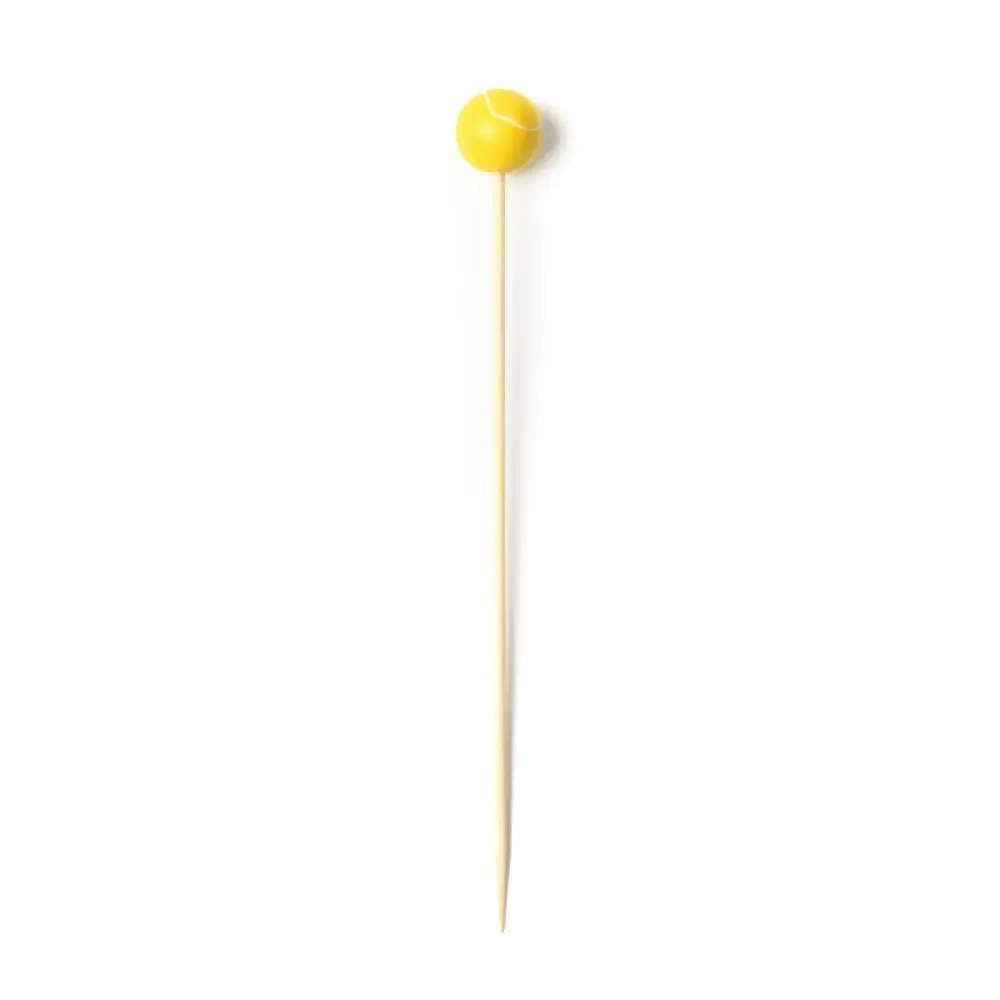 Tennis Ball Party Picks (25 Pack) – Cupcake & Appetizer Toppers for Tennis-Themed Parties