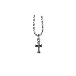 Baby Fat Pendant With Ball Chain "30 In - Silver" CHRM0517