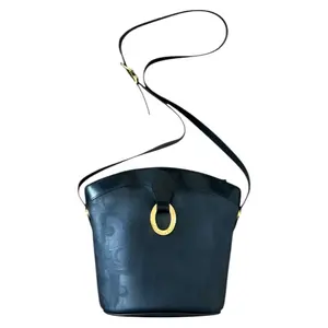 Pre-owned Dior Trotter Crossbody Bags Authentic Christian Womens Logo Shoulder Crossbody Bag Blue Strap