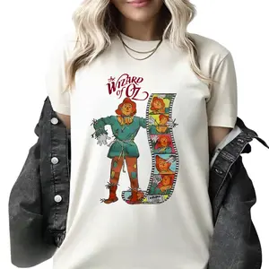 Wizard of Oz Scarecrow Shirt, Jonathan Bailey Tee, L Frank Baum Shirt, Literature Apparel