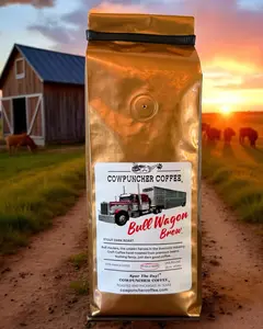 Bull Wagon Brew™ Stout Dark Roast, Whole Bean