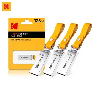 KODAK 128GB USB 2.0 Flash Drive, Portable USB Flash Drive, USB Memory Stick, USB External Memory, Data Storage Flash Drive for Car Office and Study