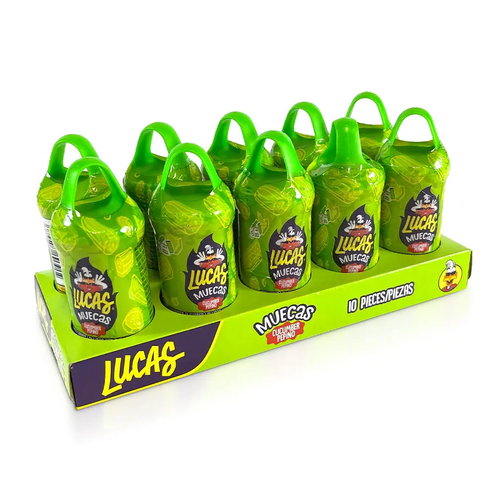 Lucas Muecas Cucumber Powder and Lolipop Sweet Chilli Candy