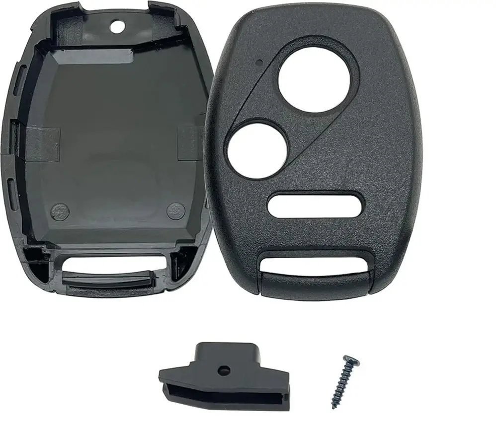DIY 3 Button Remote Key CASE + SCREWDRIVER Repair Kit Compatible with Honda 2003-2013 Models