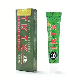 TKTX 80% Numbing Cream Green Edition - Fast Acting Painless Relief Cream for Extended Comfort Numb Relief for 6-8 Hours (10g)