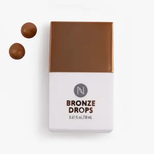 Neora Clean Beauty Bronze Drops Weightless Hydrating Glow for All Skin Bronzer Makeup with Niacinamide & Glycerin for Silky Finish Self Tan Bronzing Highlighter Cream Long Lasting Shimmer