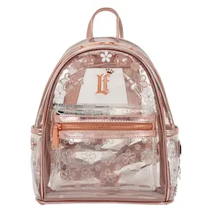 Clear Floral Loungefly Mini Backpack Clear Floral Loungefly Mini Backpack