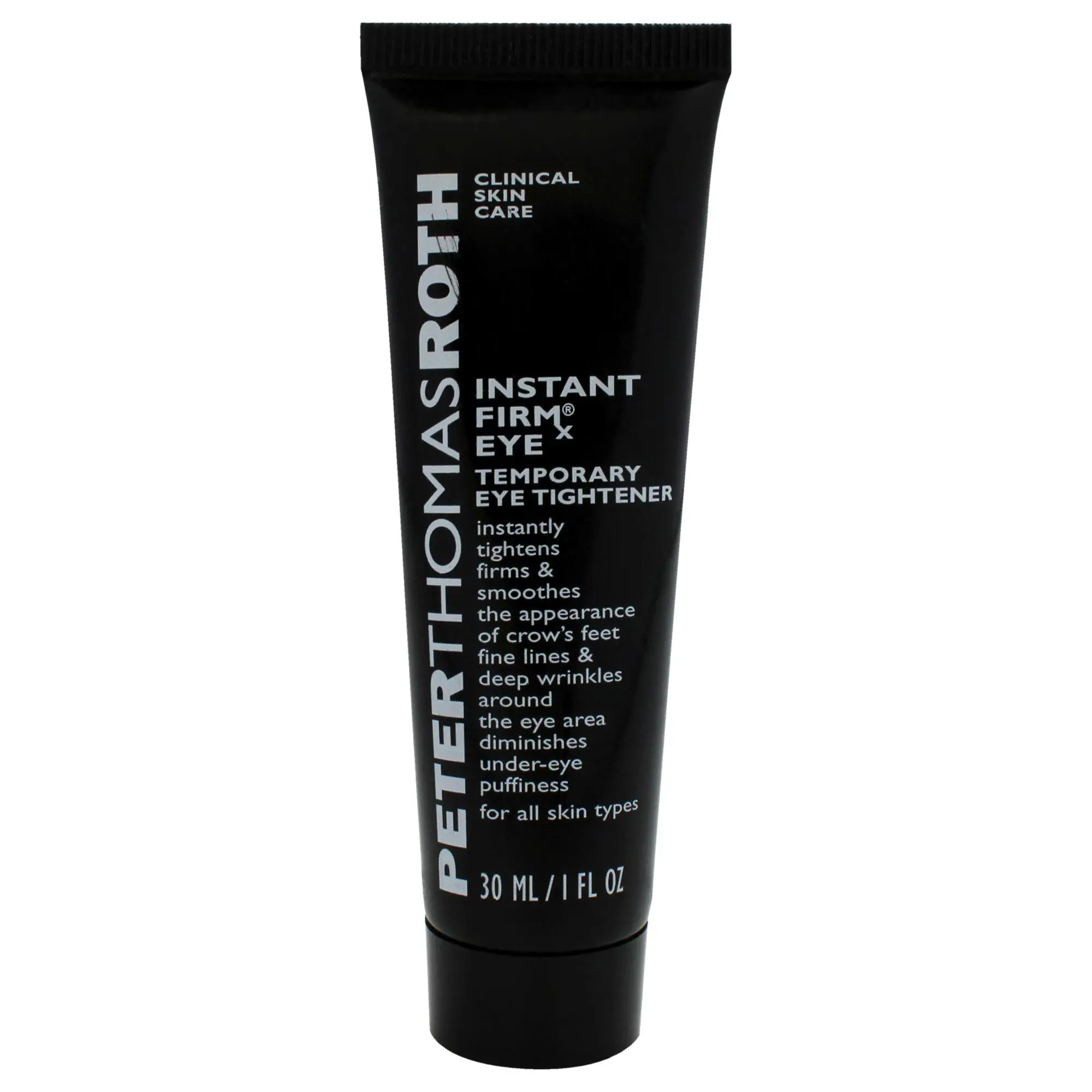 Peter Thomas Roth Instant Firmx Temporary Eye Tightener Cream - Unisex 1 oz Tester Version, Temporary Solution with Tightening Effect, Applies with a Small Dab
