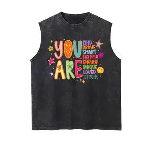 [Viral] Vintage Tank 90s Graphic Sleeveless Tank Tops Men Vest Streetwear Outfits Men Vacation Outfits Sleeveless Shirt