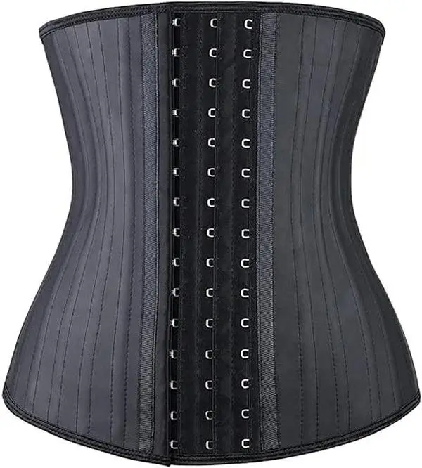 Waist Trainer for Women Latex Underbust Waist Cincher Corset Sport Girdle Hourglass Body Shaper