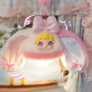 【YW】--Dalin's Fluffy Starlight Lamp Mystery Boxes Bag Pendant Bunny Plush Dolls Soft Collectibles