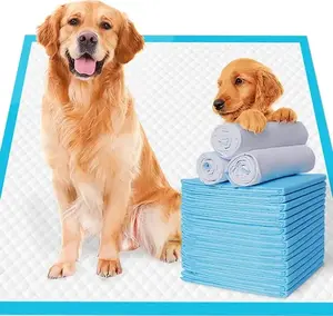 22" x 22" 100 Pcs Premium Disposable Training Pads, Pee Pads, Training Pads, Disposable Puppy Pee Pads, Quick Absorb and Odor Control, Manufactured in US
