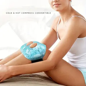 Adjustable Cooling Knee Brace for Men and Women, Reusable Cold and Hot Therapy Pad, Ideal for Joint Pain, Arthritis, Acl Injury, Sprain, Swelling