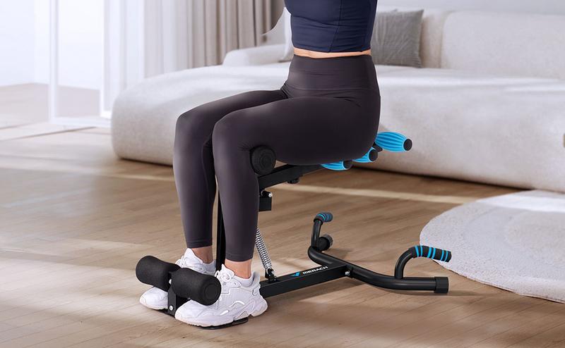 （Live Only）Special Link for Flash sale Merach Deep Squat Machine, Adjustable Glutes workout for Home Gym Workout Training, Sit Up Machine for Abs and Muscle Building,  Abdominal bench, Push Up Fitness Equipment, TikTokShopBlackFriday