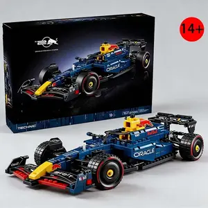 42206 High-Tech F1 Speed Champion Supercar Building Blocks, Adult Assembly Car Set, Birthday Gift