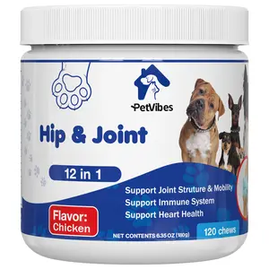 Glucosamine for Dogs | Hip and Joint Supplement with Chondroitin - MSM - Turmeric - Omega 3 | Joint Pain Relief, Advanced Support for Dog Health | For Large, Medium & Small Breeds