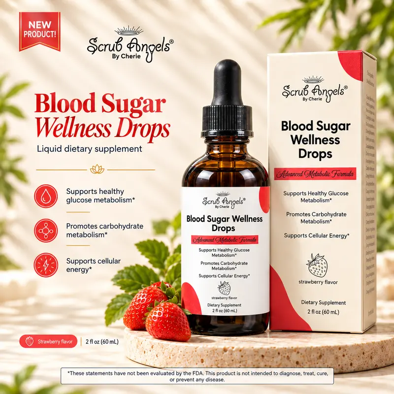 Scrub Angels - Blood Sugar Wellness Drops | Liquid Extract