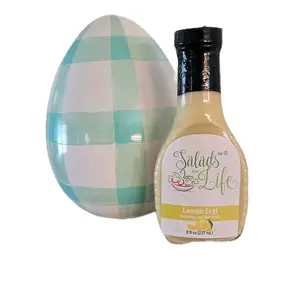 Salads & Life Lemon Zest Salad Dressing 8 fl oz - Flavoring Dressing for Salads and Dips