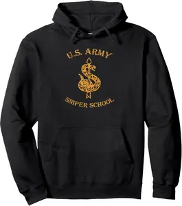 Army Sniper School Marksmanship Long-range Precision Pullover Hoodie