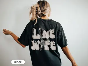 Line Wife Shirt, Line Wife Gift, Lineman Wife Gift, Blue Collar Wife, Line Life, Comfort Colors, Graphic Tee, Lightening Bolt Shirt
