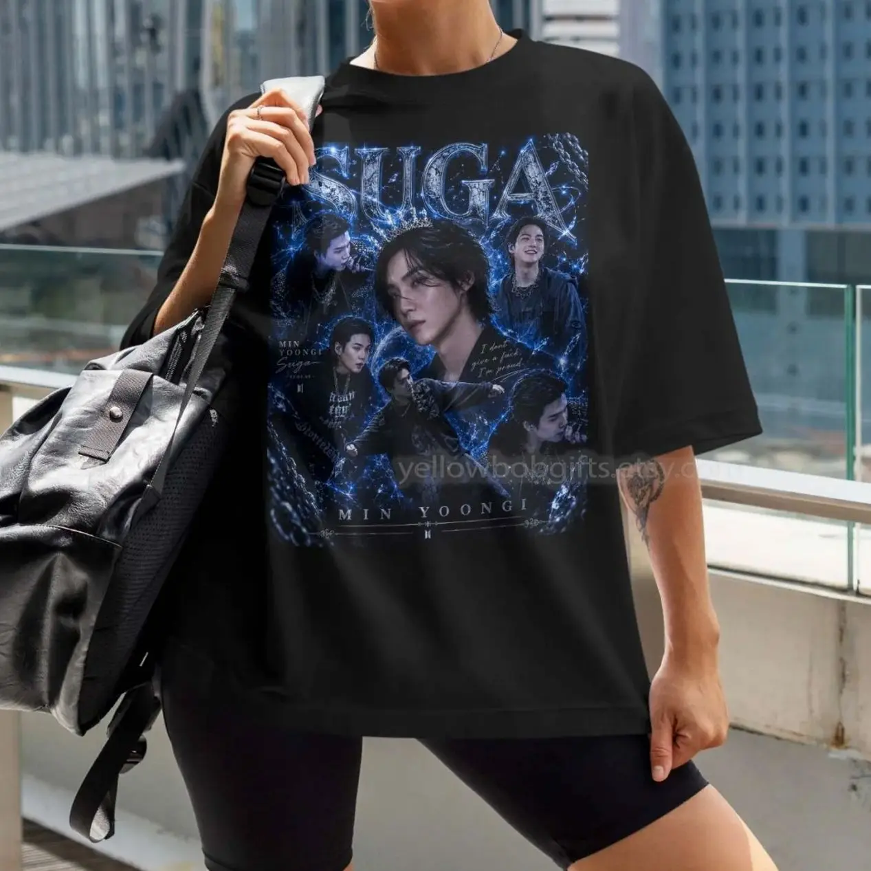Suga Yoongi unisex tshirt, Suga Yoongi T-Shirt, K-pop Idol Graphic Tee-Fan Merch, kpop bootleg Tshirt, Kpop Gift, Kpop Merch YGG