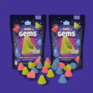Gem Candy Crystal Candy Bites Inspired By Japanese Pretzel Gummy Edible Gemstone - Aura Creator Bundle