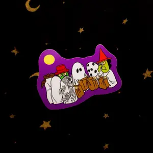 Snoopy Trick or Treat Sticker