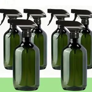 Multifunctional Spray Bottle Set, 6 or 8 Pack Options, 16.9 Oz Large Capacity Reusable Storage Bottles, Ideal for Shampoo, Shower Gel, Cleaning Liquid, Gardening, Beauty Salon